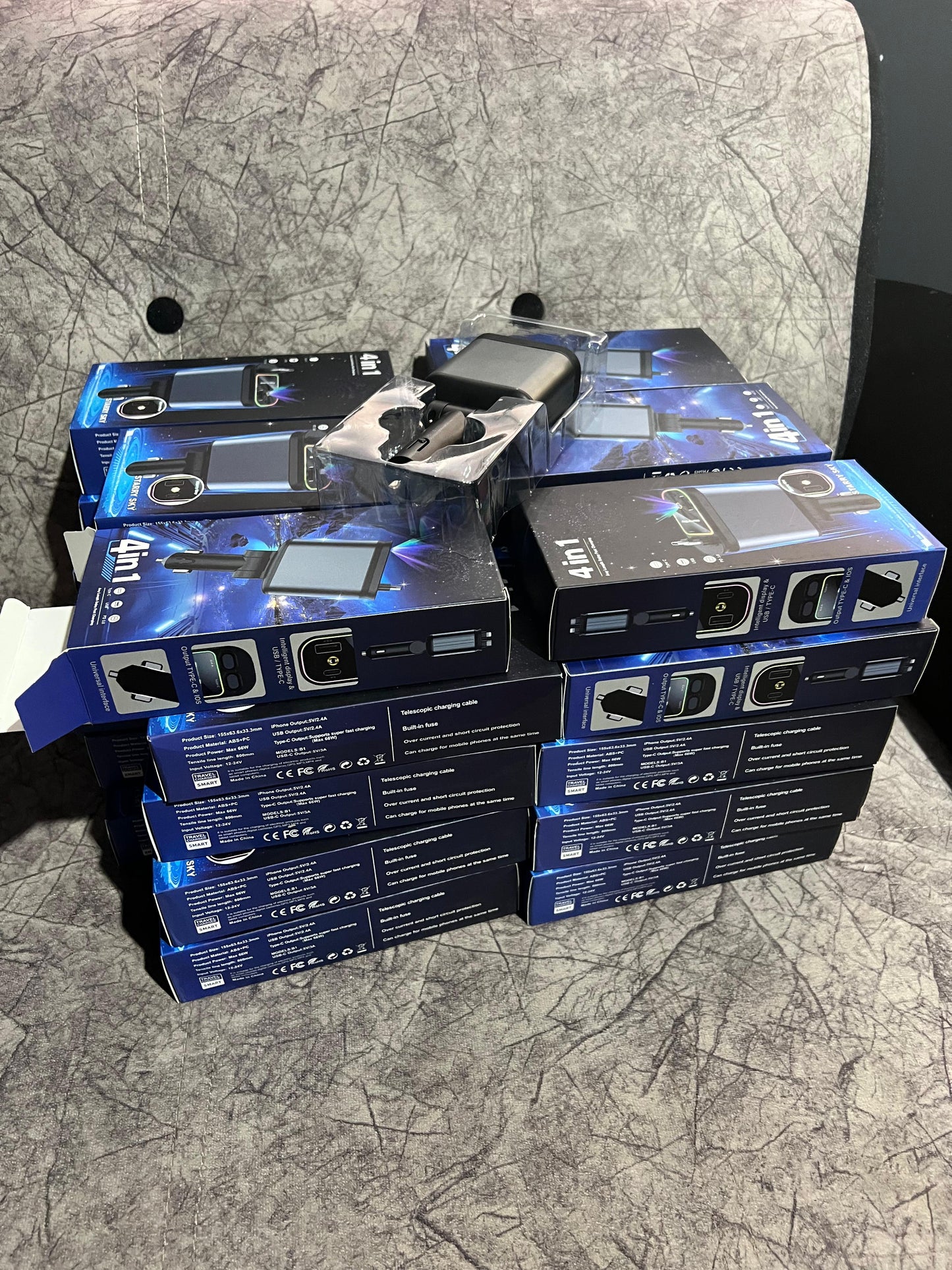Proyector Cargador 4 en 1