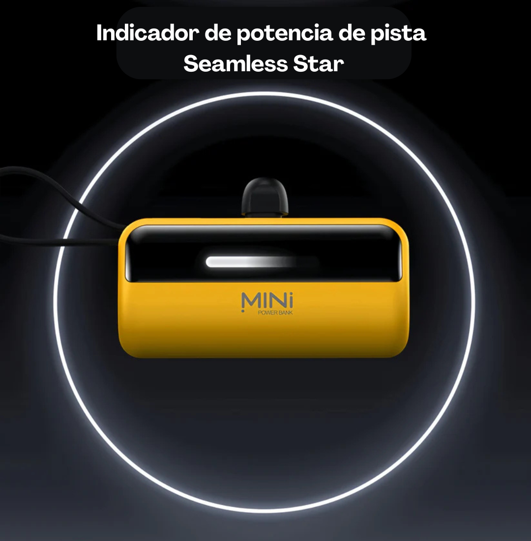 Power Capsule 5000: Banco de energía de emergencia ultra compacto todo en uno (Lightning/Tipo C)