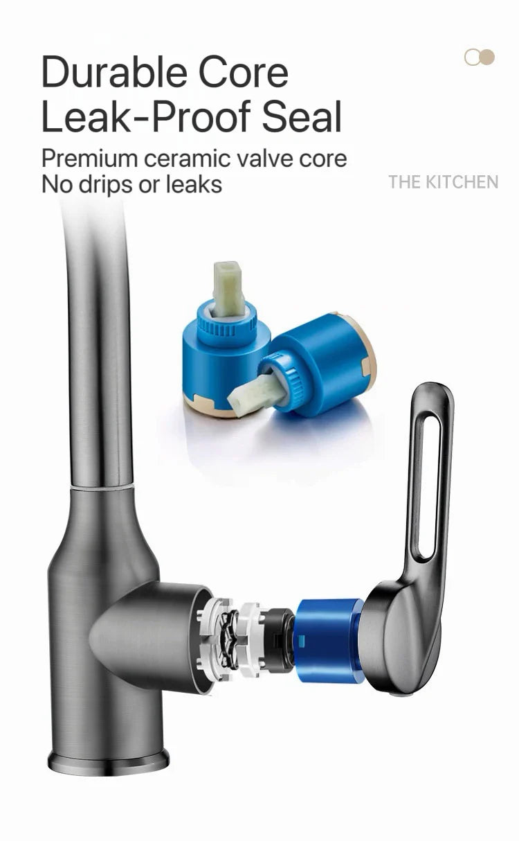 Grifo de baño de acero inoxidable AeroSpa de 4 modos