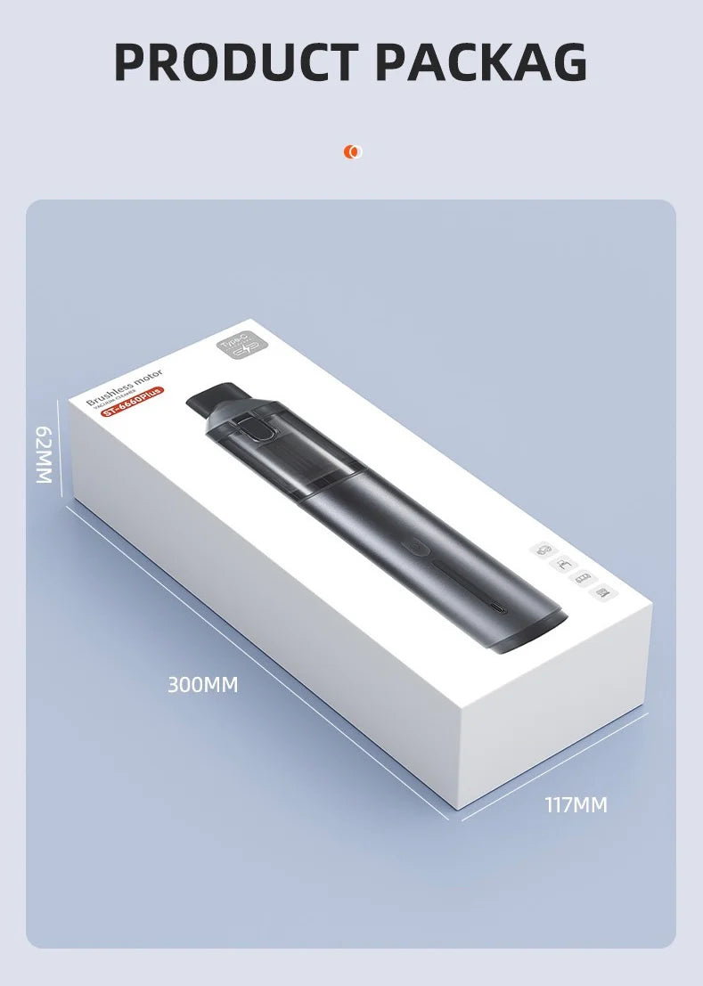 AirTrek Pro: aspiradora y sopladora compacta con doble potencia mejorada