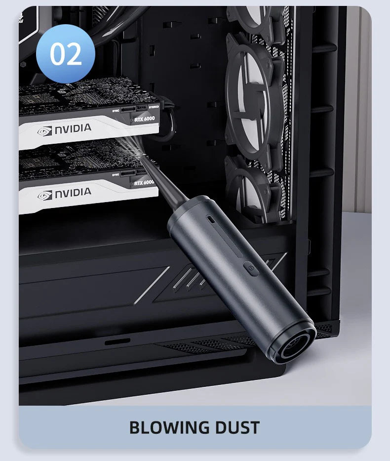 AirTrek Pro: aspiradora y sopladora compacta con doble potencia mejorada