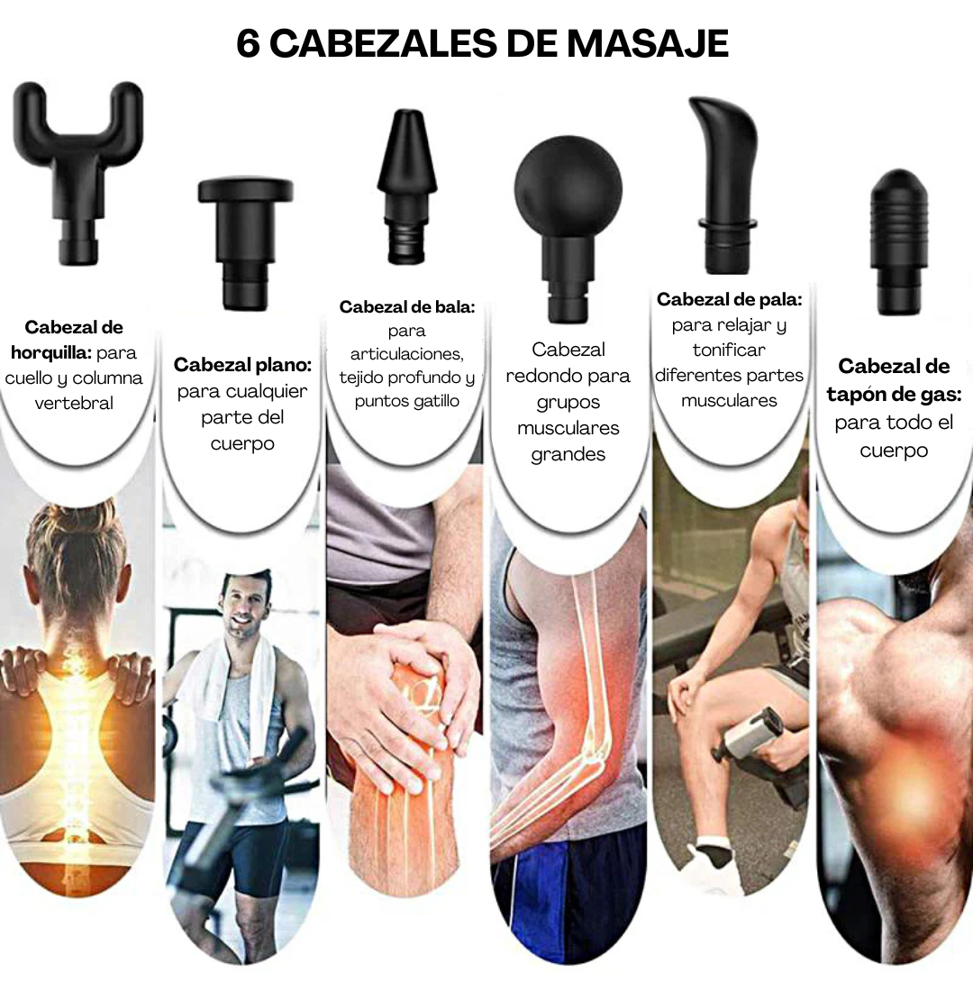 PulsePro 30 – Pistola de masaje de tejido profundo